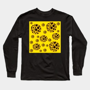 polka dot pop art infinity pattern Long Sleeve T-Shirt